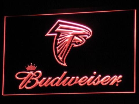 Atlanta Falcons Budweiser LED Neon Sign